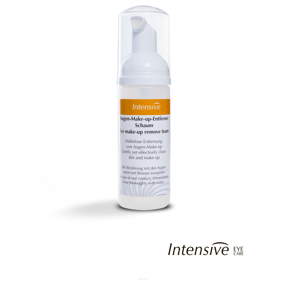 Eye Make-Up Remover Foam, Intensive, pianka do demakijażu oczu 50 ml, pianka oczyszczająca skutecznie usuwa nawet wodoodporny makijaż, pozostawiając skórę wokół oczu świeżą i przygotowaną do dalszej pielęgnacji, dzięki lekkiej, beztłuszczowej formule idealnie sprawdza się przed zabiegami intensywnej pielęgnacji.